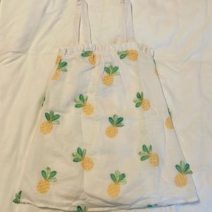 Janie and Jack pineapple dress. Size 5.